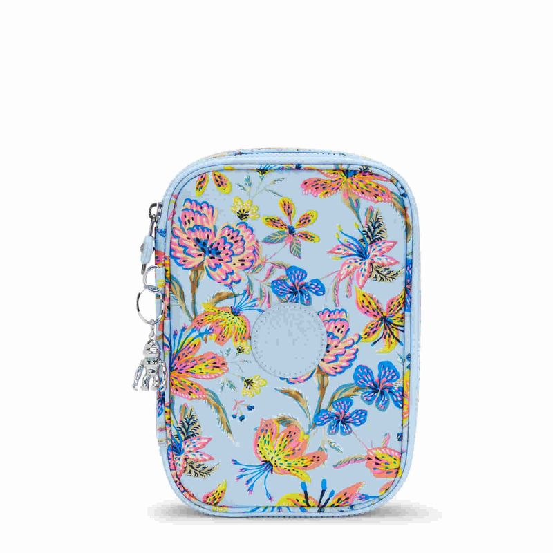 estuche-kipling-100-pens-wild-flowers-ki6002x91