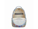 mochila-grande-kipling-seoul-wild-flowers-ki6269x91