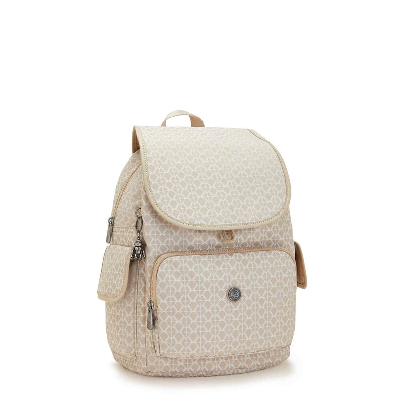 backpack-kipling-city-pack-signature-beige-ki4899r63