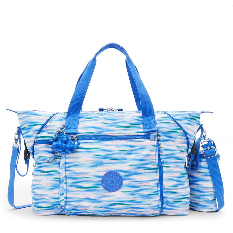 pañalera-kipling-art-m-baby-bag-diluted-blue-ki7666tx9