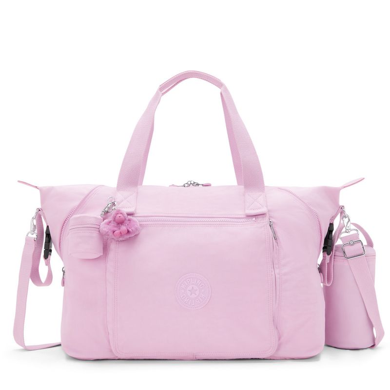 pañalera-kipling-art-m-baby-bag-blooming-pink-ki7793r2c