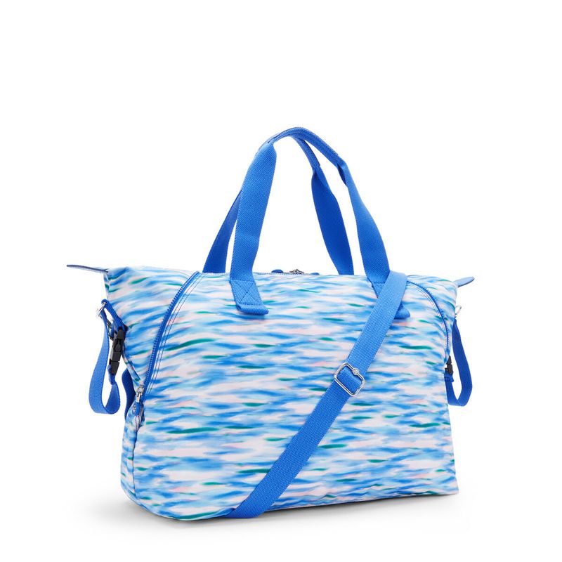 pañalera-kipling-art-m-baby-bag-diluted-blue-ki7666tx9