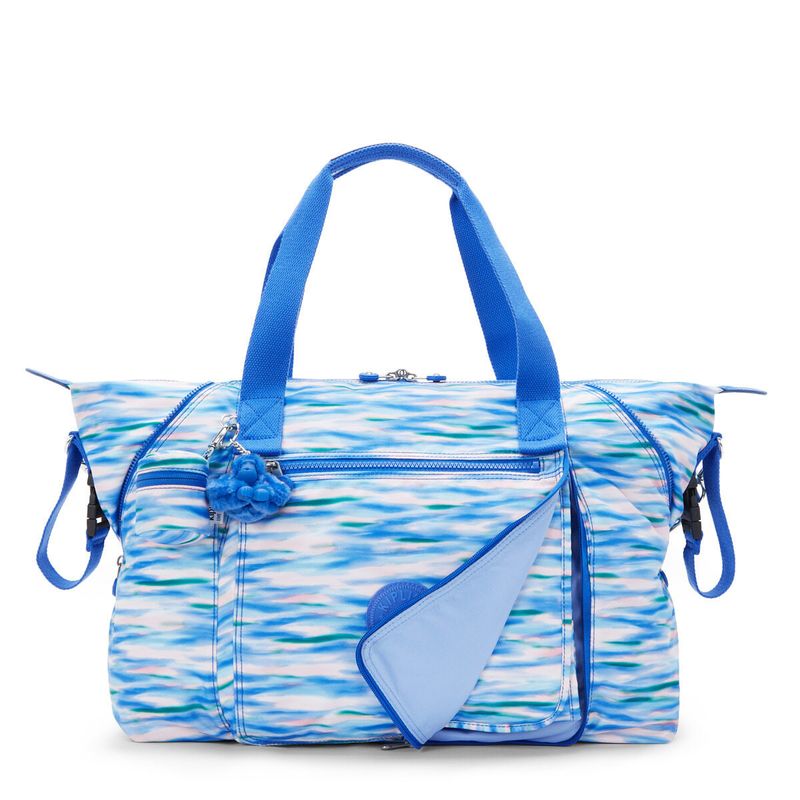 pañalera-kipling-art-m-baby-bag-diluted-blue-ki7666tx9