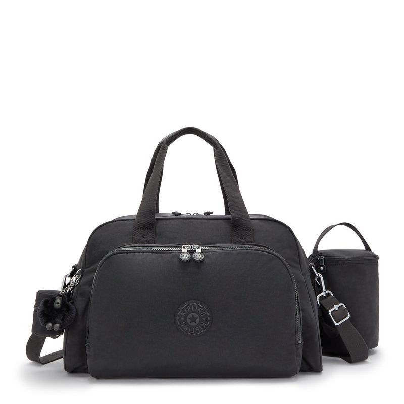 pañalera-kipling-camama-black-noir-k10153p39