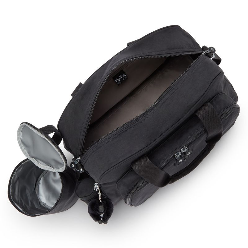 pañalera-kipling-camama-black-noir-k10153p39