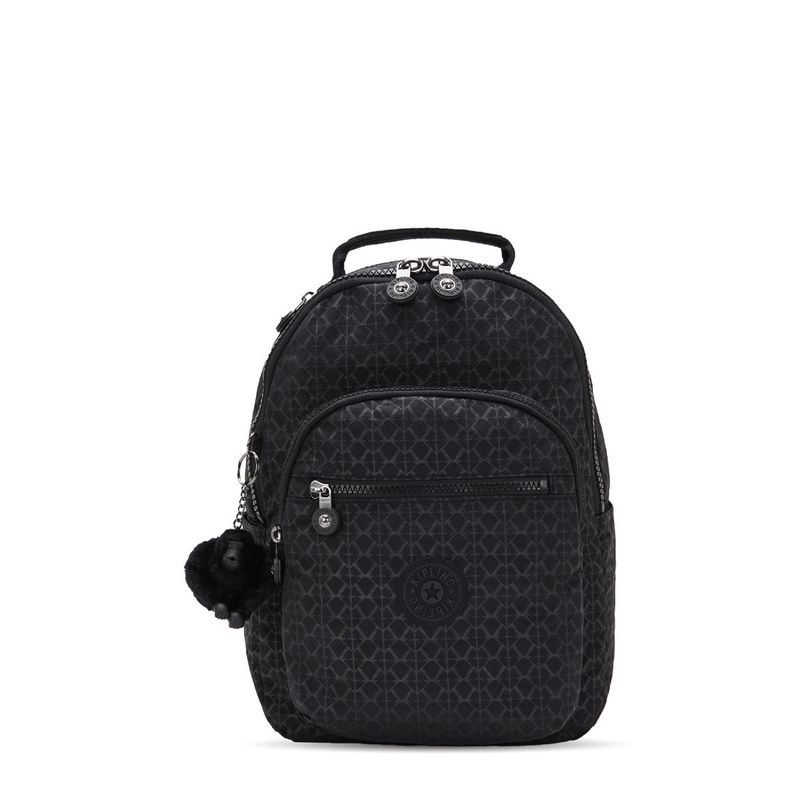 mochila-mediana-kipling-seoul-s-signature-emb-ki3789k59