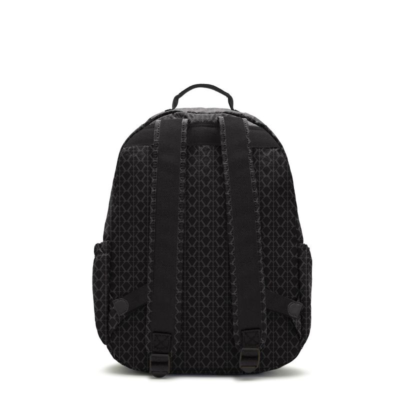 mochila-grande-kipling-seoul-signature-emb-ki4034k59