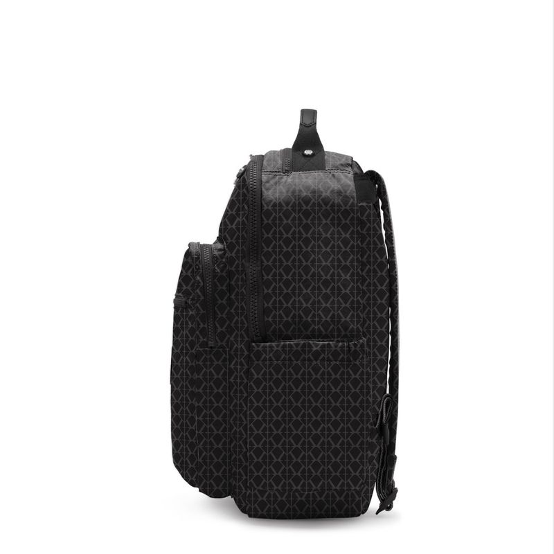 mochila-grande-kipling-seoul-signature-emb-ki4034k59