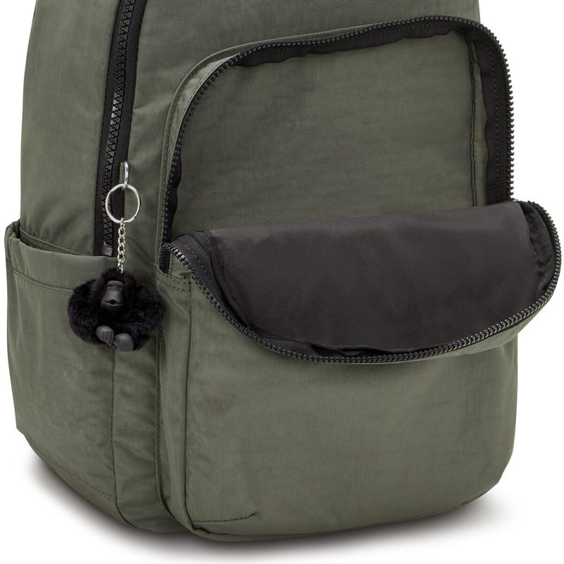mochila-grande-kipling-seoul-green-moss-ki521088d
