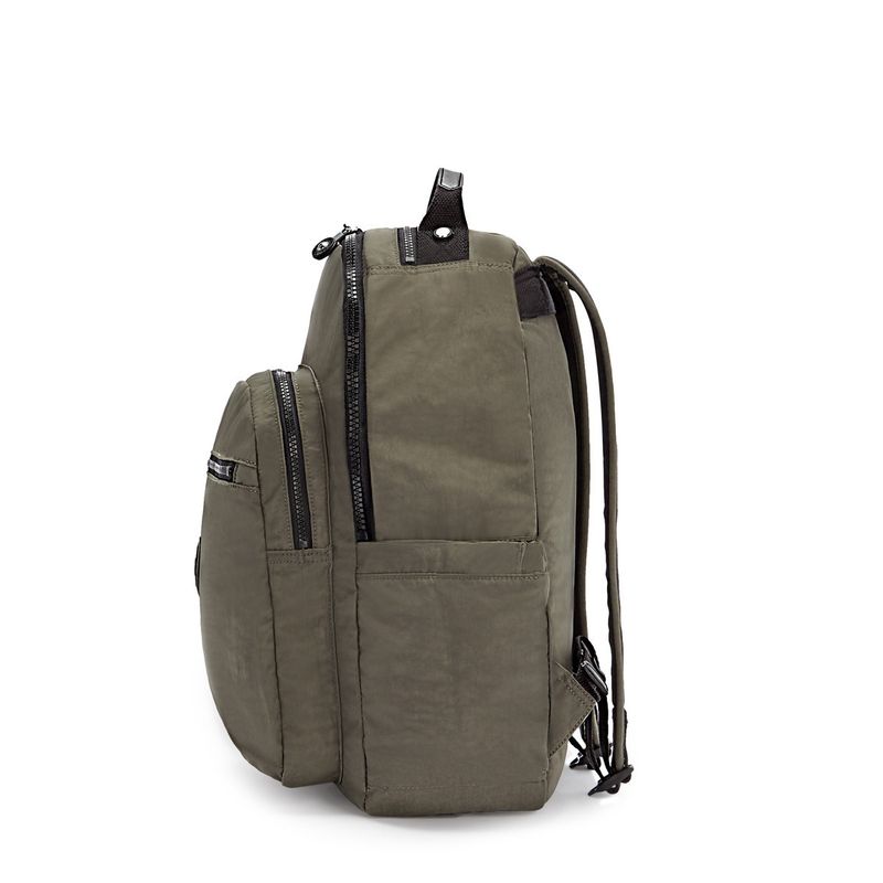 mochila-grande-kipling-seoul-green-moss-ki521088d