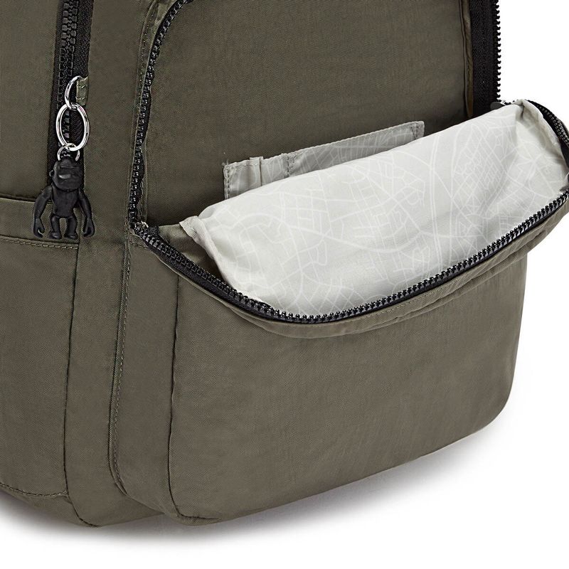 mochila-grande-kipling-seoul-green-moss-ki521088d