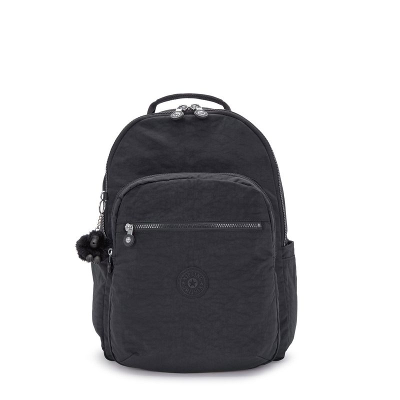 mochila-grande-kipling-seoul-black-noir-ki5210p39
