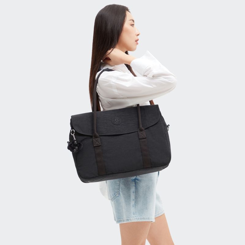 bolsa-kipling-superworker-black-noir-ki4444p39