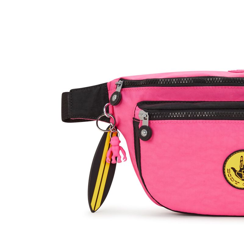 cangurera-kipling-yasemina-xl-flashy-pink-bg-ki63806js