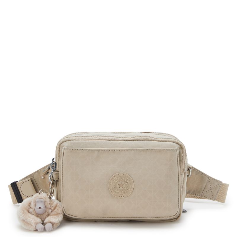 bolsa-kipling-abanu-multi-sign-beige-emb-ki349296a