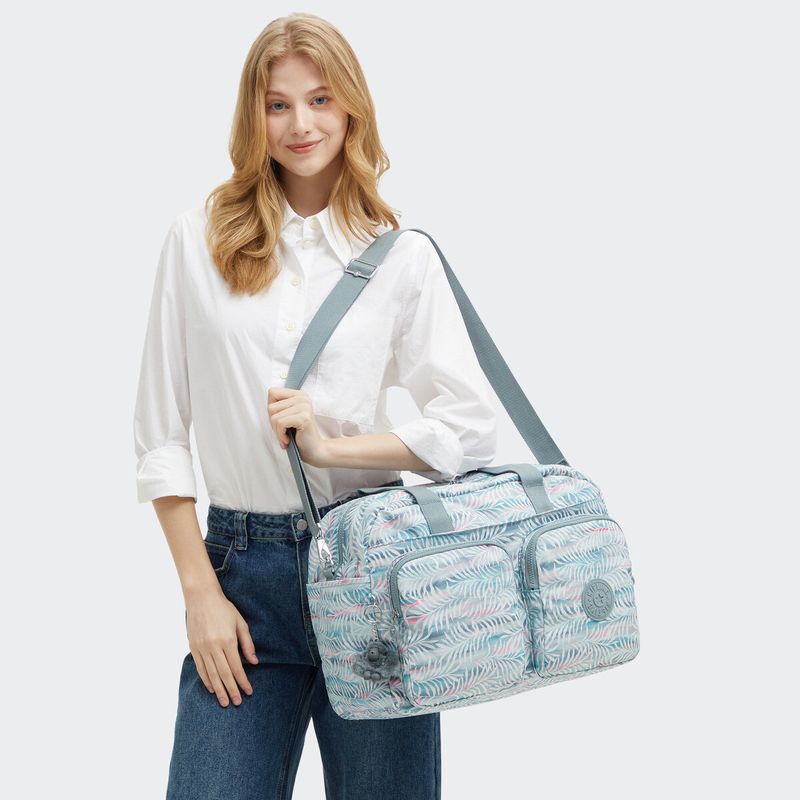 maleta-soft-kipling-defea-xl-palmtree-leaves-ki58393qn