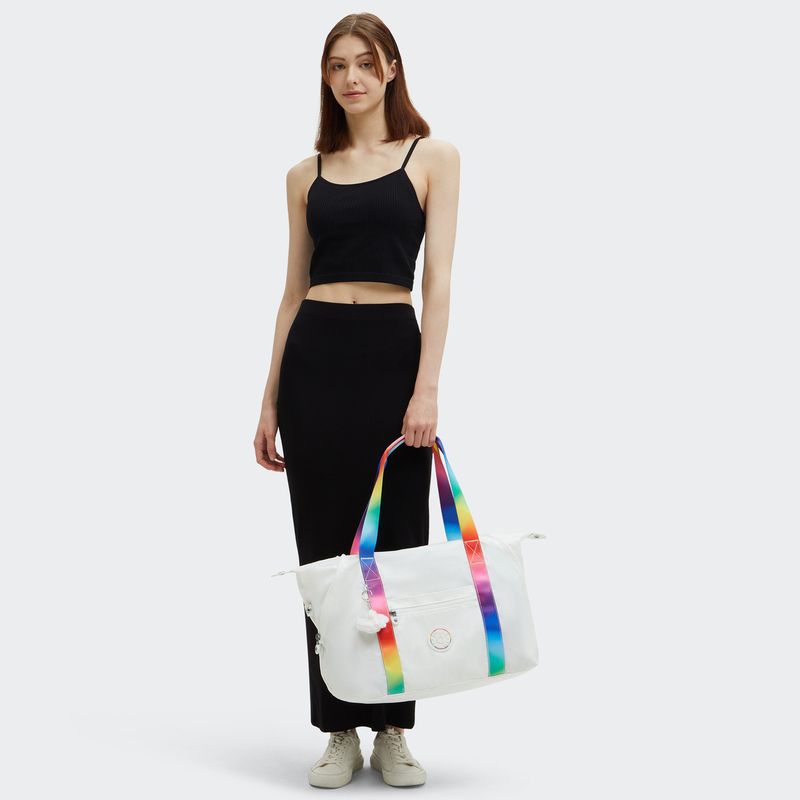 maleta-soft-kipling-art-m-gradient-white-ki34235pi