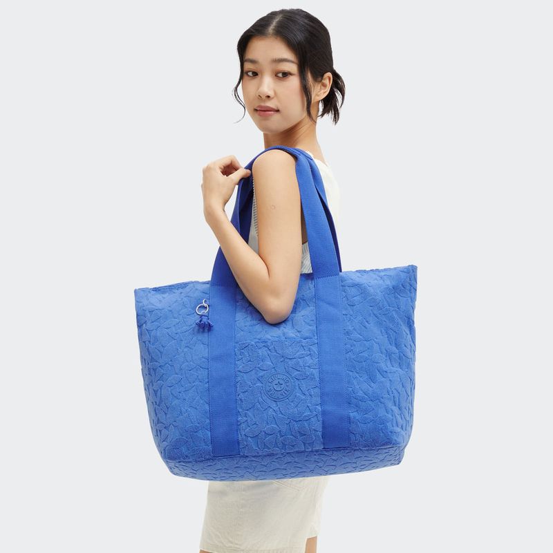 bolsa-kipling-art-m-resort-leaves-towel-ki56937ds