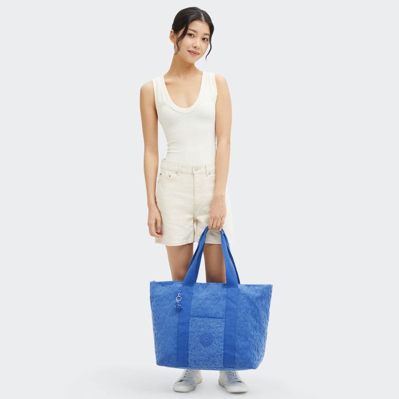 bolsa-kipling-art-m-resort-leaves-towel-ki56937ds