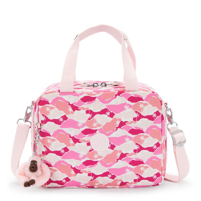 lonchera-kipling-miyo-pink-palm-ki29891bv