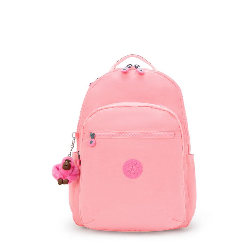 mochila-grande-kipling-seoul-coral-sea-ki514024o