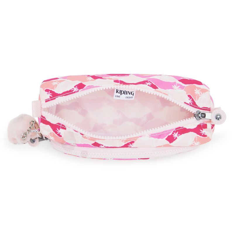 estuche-kipling-cute-pink-palm-ki33301bv