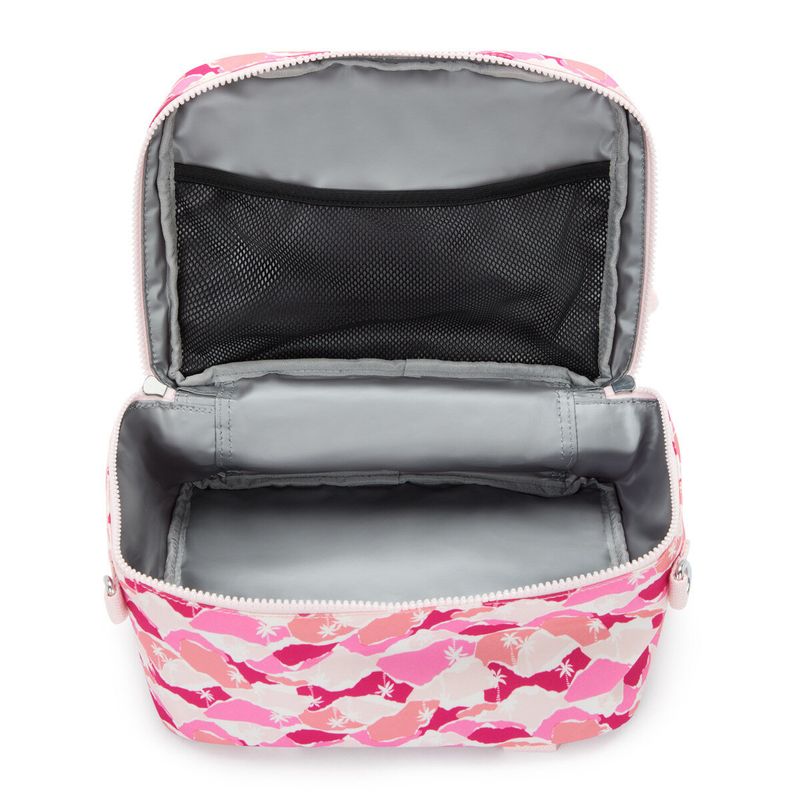 lonchera-kipling-miyo-pink-palm-ki29891bv