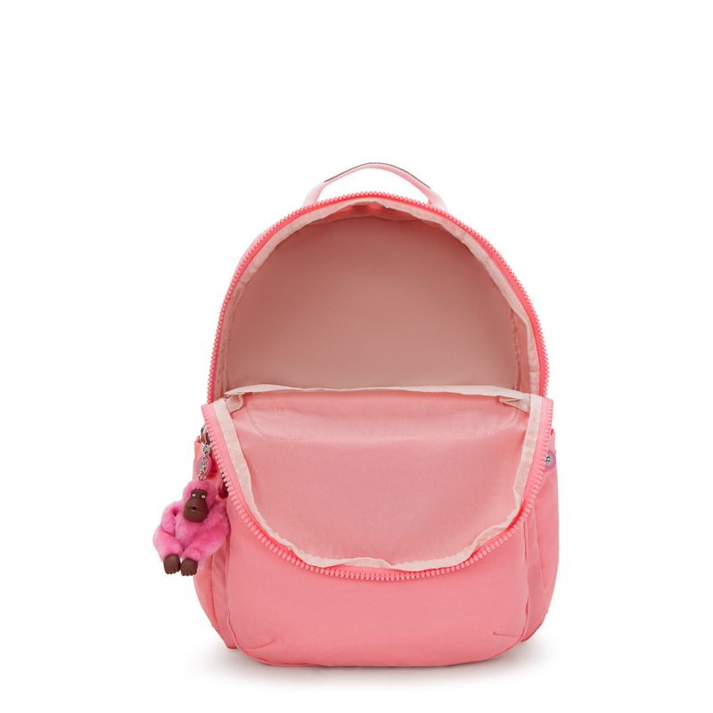 mochila-kipling-seoul-college-extra-coral-sea-ki635024o
