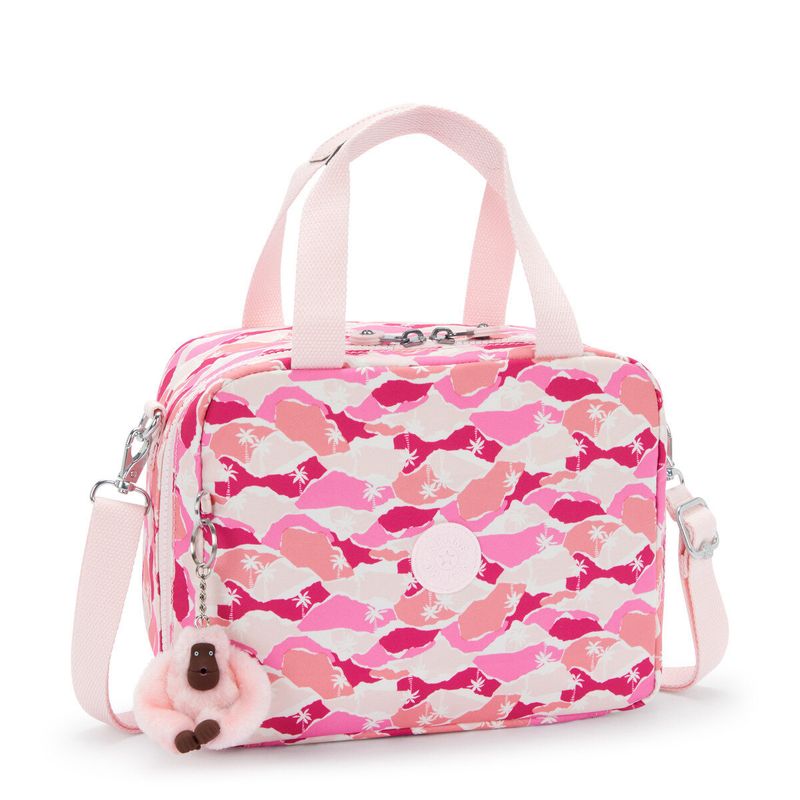 lonchera-kipling-miyo-pink-palm-ki29891bv