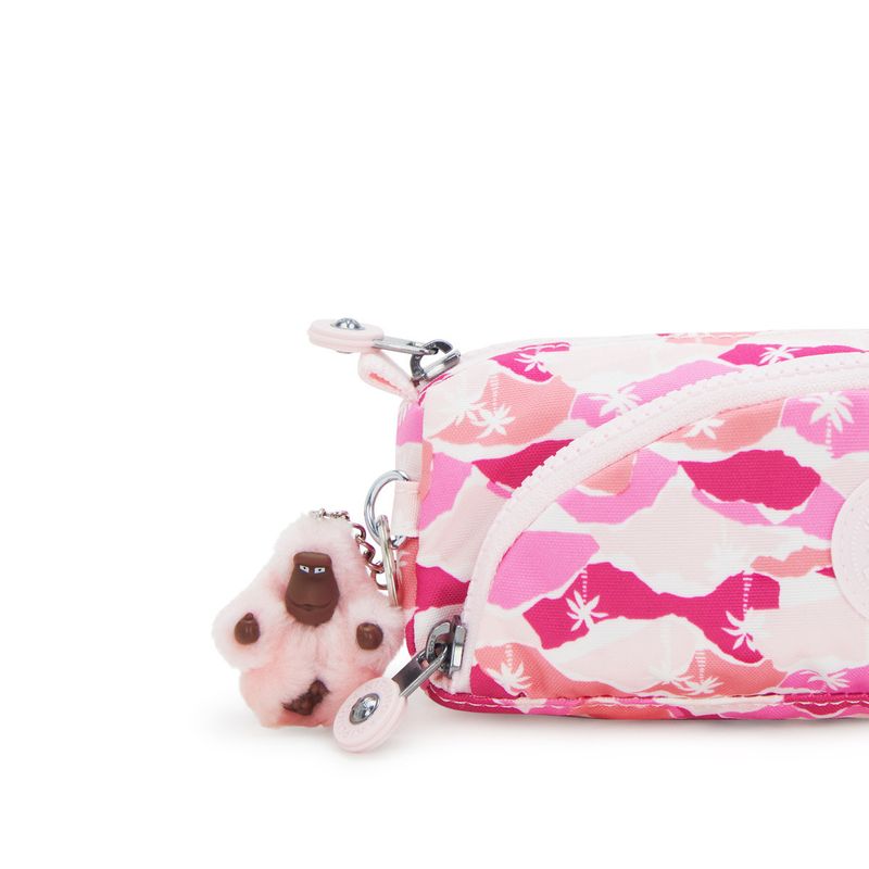 estuche-kipling-cute-pink-palm-ki33301bv