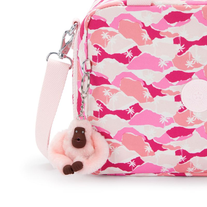 lonchera-kipling-miyo-pink-palm-ki29891bv