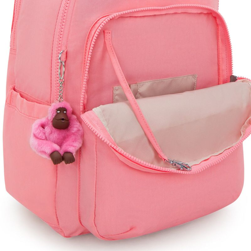 mochila-kipling-seoul-college-extra-coral-sea-ki635024o