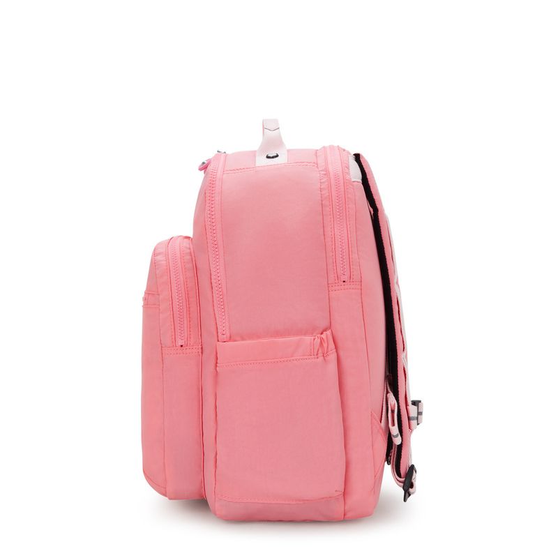 mochila-kipling-seoul-college-extra-coral-sea-ki635024o