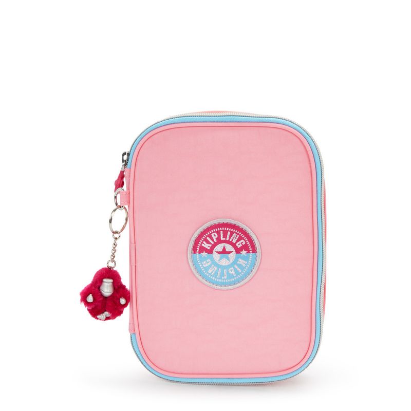 estuche-kipling-100-pens-coral-sea-c-ki12130rj