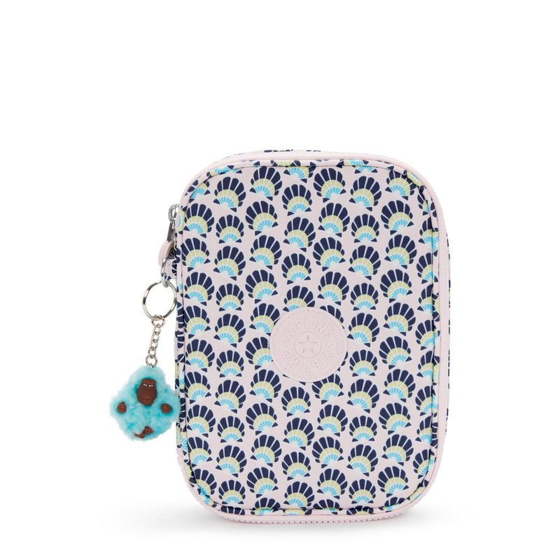 estuche-kipling-100-pens-geo-shell-ki600231n