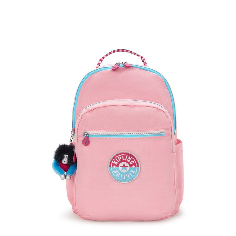 mochila-grande-kipling-seoul-coral-sea-c-ki43550rj