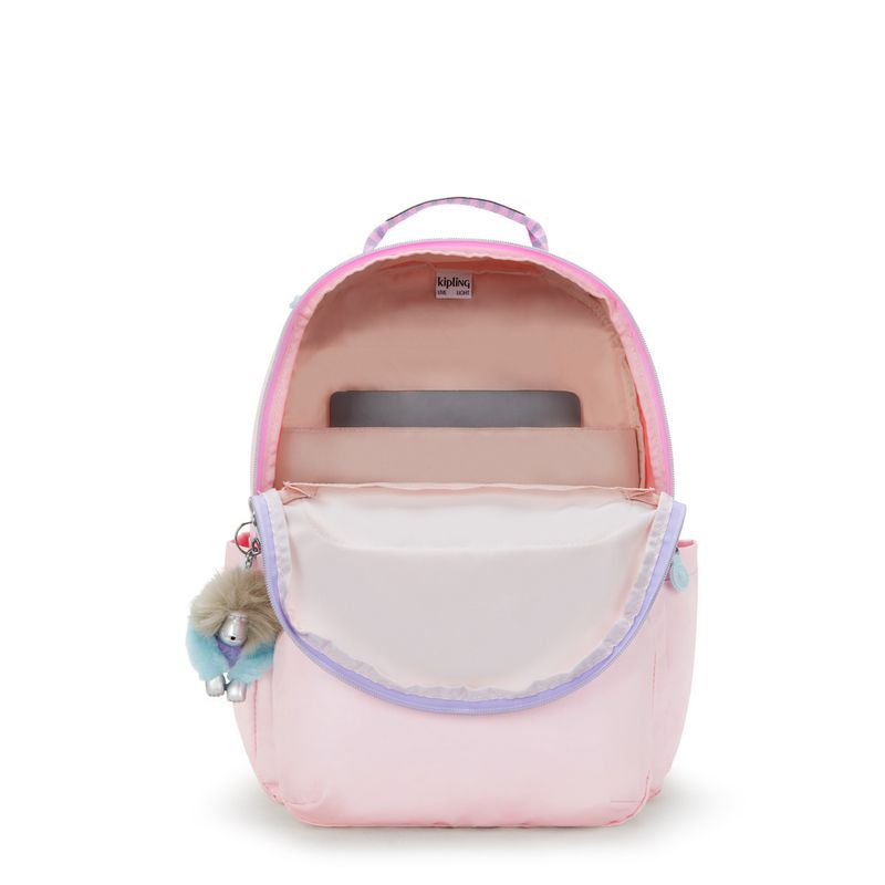 mochila-grande-kipling-seoul-sea-pink-met-c-ki46270tn