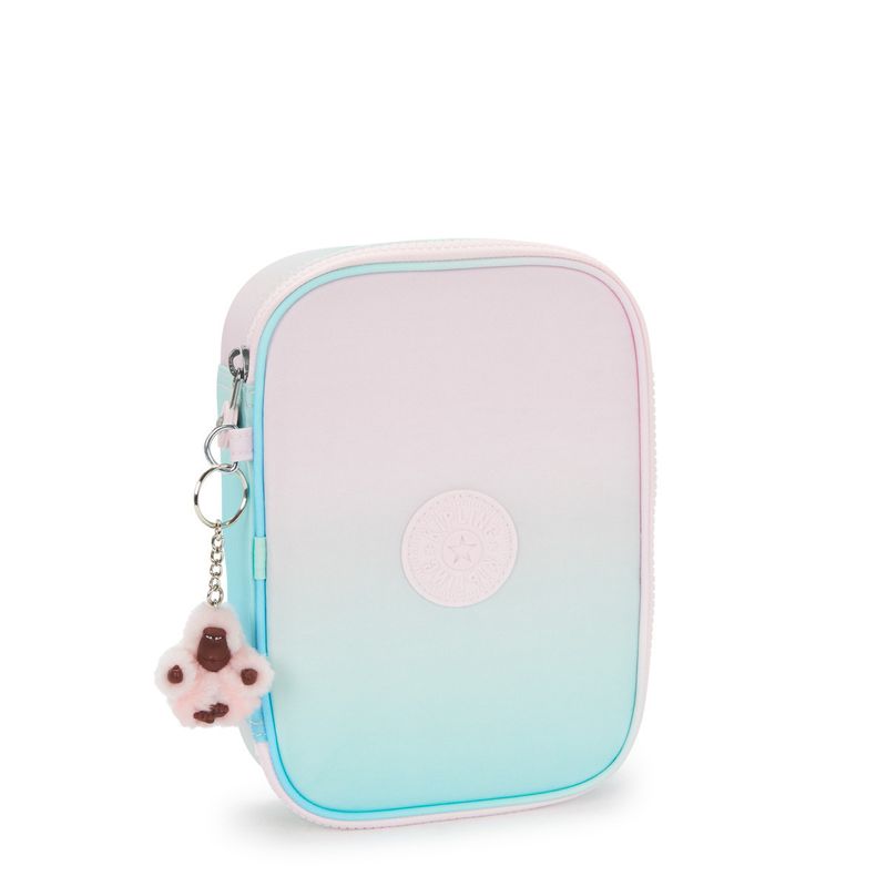 estuche-kipling-100-pens-gradient-sea-ki297463u