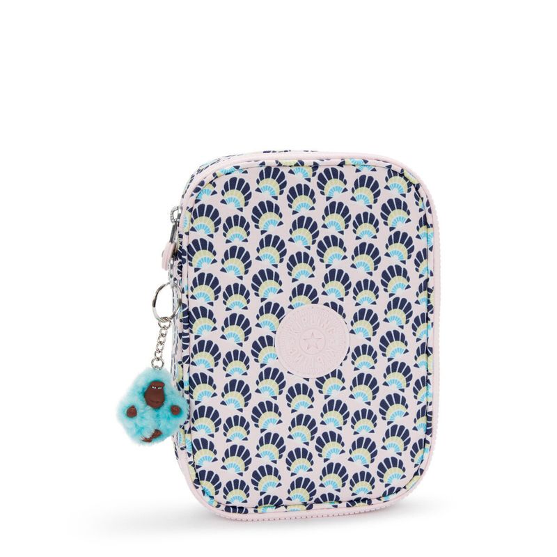 estuche-kipling-100-pens-geo-shell-ki600231n