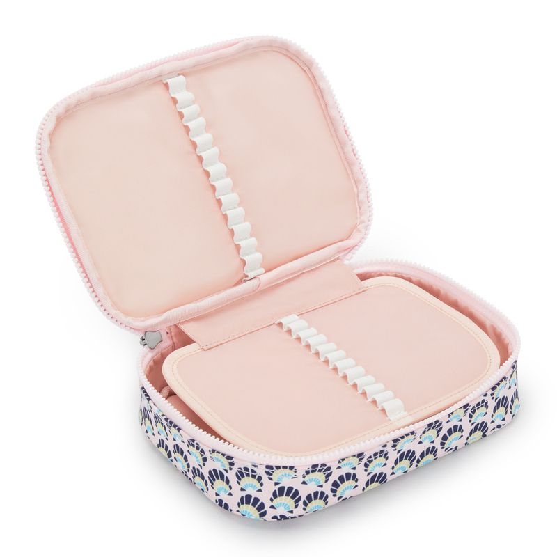 estuche-kipling-100-pens-geo-shell-ki600231n