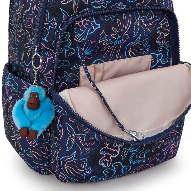 mochila-kipling-seoul-college-extra-disco-fish-ki61014fk