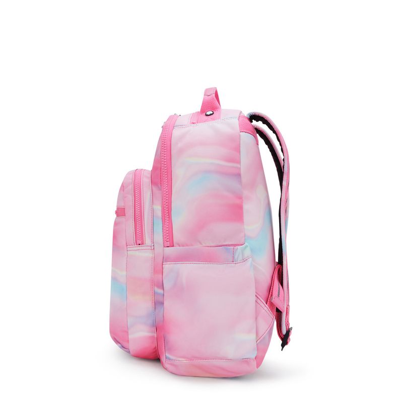 mochila-grande-kipling-seoul-rose-glow-ki48513bu