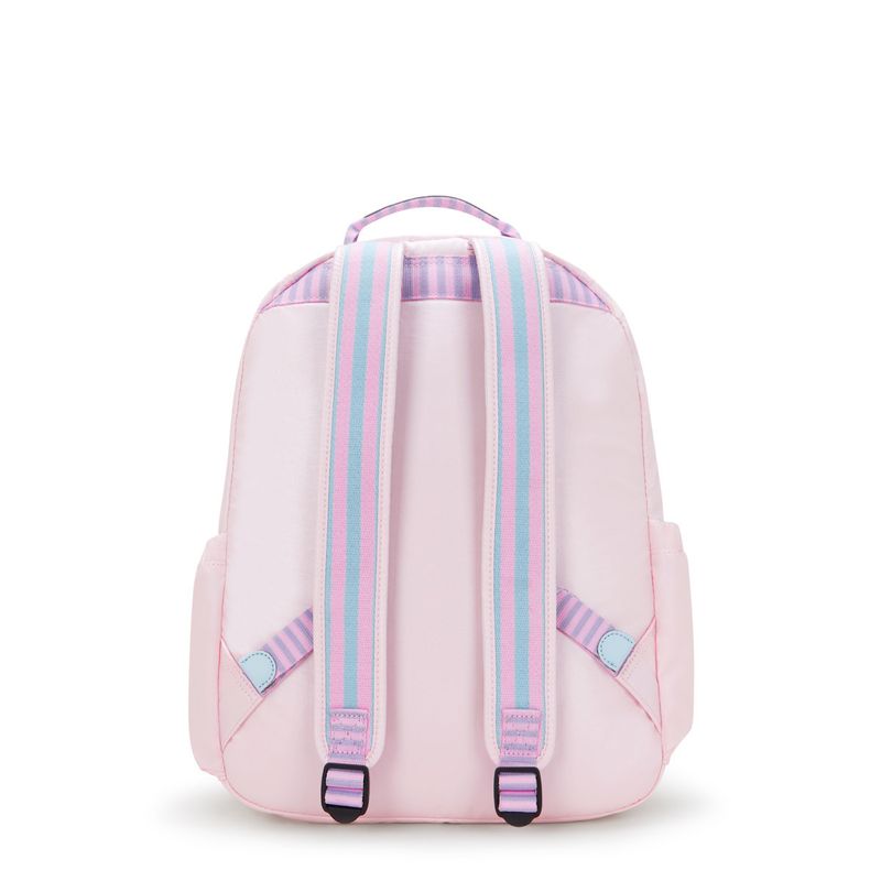 mochila-grande-kipling-seoul-sea-pink-met-c-ki46270tn