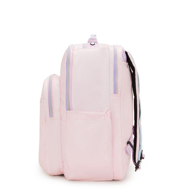 mochila-kipling-seoul-xl-sea-pink-met-c-ki54050tn