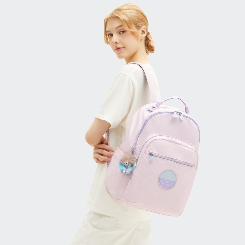 mochila-grande-kipling-seoul-sea-pink-met-c-ki46270tn