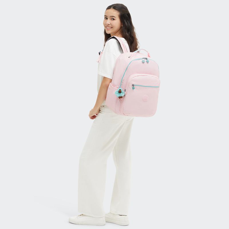 mochila-kipling-seoul-college-extra-sea-pink-met-ki351452j