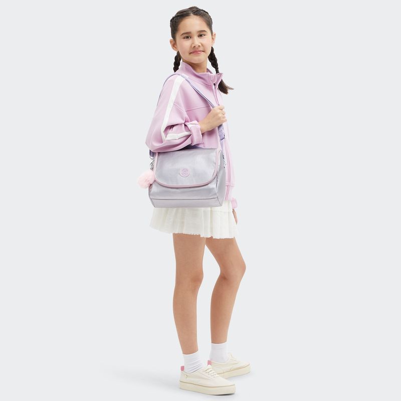 lonchera-kipling-new-kichirou-silver-glow-met-ki535654m
