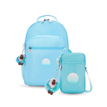 Kit escolar Kipling en color Sea Blue Met 56